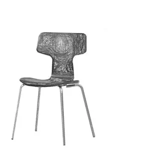 Helbetr&aelig;k til AJ 3103, T stol - L&aelig;derbetr&aelig;k og polstring