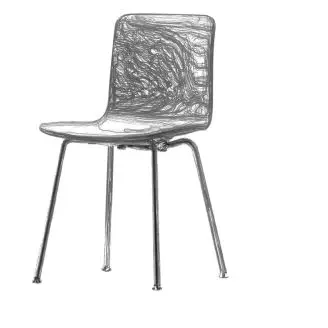 Hynder til HAL stol - Jasper Morrison